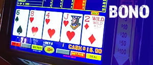 Bild einer Video-Poker-Maschine.
