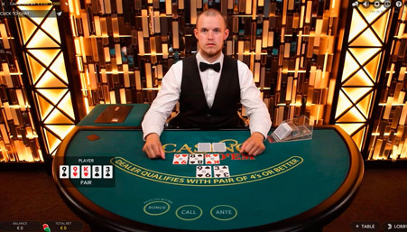 Live-Dealer in einem Casino mit MuchBetter
