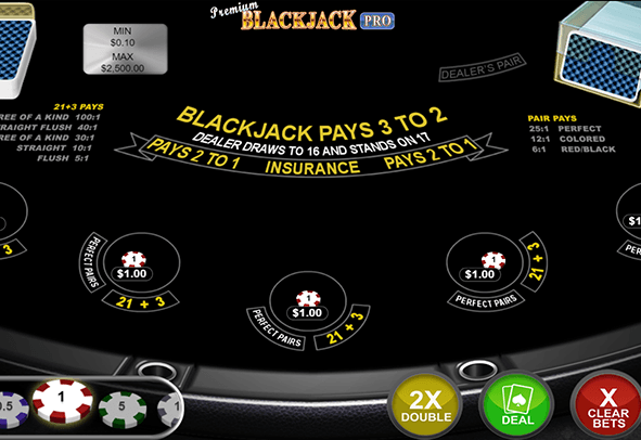 Tablero del juego Blackjack Premium Pro para bwin en Switzerland.