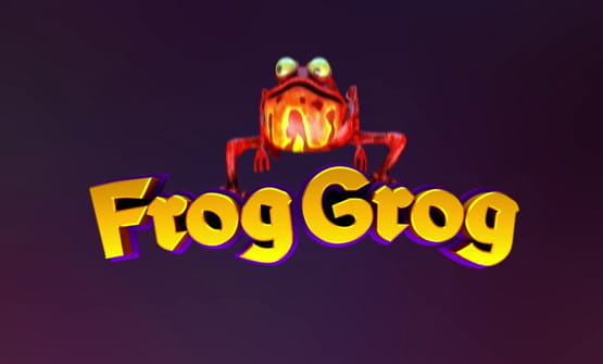 Portada de la slot Frog Grog de Thunderkick.