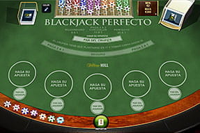 Mesa de Blackjack Perfecto en el casino William Hill.