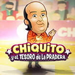Bild des Covers des Videoslots von MGA Chiquito und dem Schatz der Prärie.