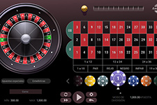 Eine Partie GVG American Roulette Pro im PlayUZU Schweiz Casino.