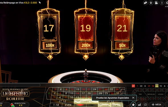 Spielen Sie ein Live-Flash-Roulette von Evolution Gaming in einem Online-Casino.