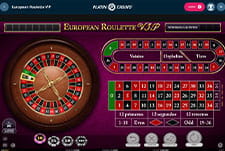 Ein Roulette-Spiel bei Platincasino