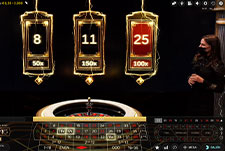 Portada de la ruleta Relámpago de Evolution en Genesis Casino Switzerland.