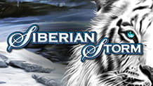 Cover des von IGT entwickelten Siberian Storm Slots.