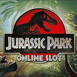 Cover des Jurassic Park Slots von Microgaming.