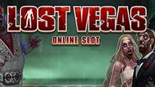Cover des Lost Vegas Slots von Microgaming.