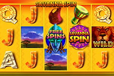 Savanna Spin Spielautomaten im GratoGana Casino