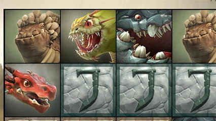 Vorschau auf den Dragon Myth Slot in seiner mobilen Version.