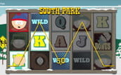 Una innovación interesante son las casillas estáticas temporales como en South Park slot