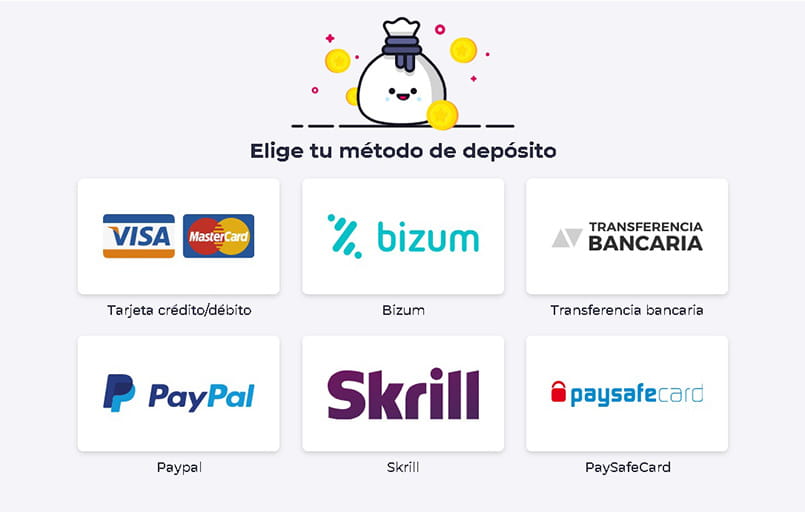 Panel, in dem die Zahlungsmethode eingegeben wird