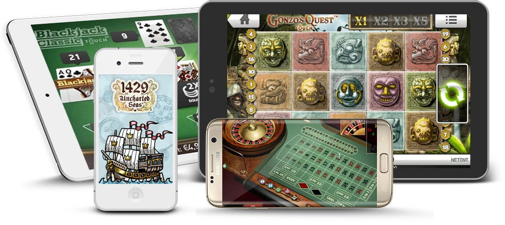 Online Casino Schweiz Spiele auf mobilen Geräten.
