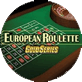 Europäisches Roulette Gold Logo, erhältlich im Schweizer Online Casino.
