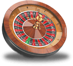 Der Zylinder eines Rouletterades.