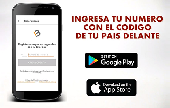 Geben Sie die Telefonnummer in das MuchBetter-Registrierungsformular ein.