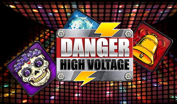 Portada de la slot Danger High Voltage.