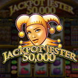 Abdeckung des Jester Jackpot-Slots.