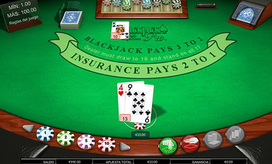 Partida al blackjack Monte Carlo Single Hand.