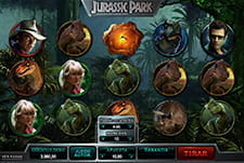 Der Jurrassic Park Slot im Paston Online Casino.