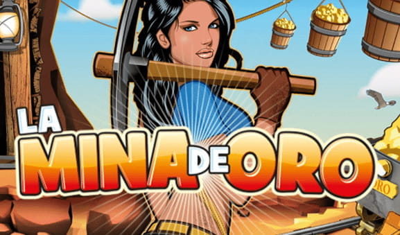 Portada de la slot La Mina de Oro de MGA.