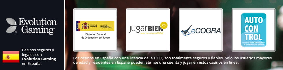 Logo der Generaldirektion für die Regulierung des Glücksspiels und ihrer verschiedenen Initiativen für sicheres Glücksspiel.