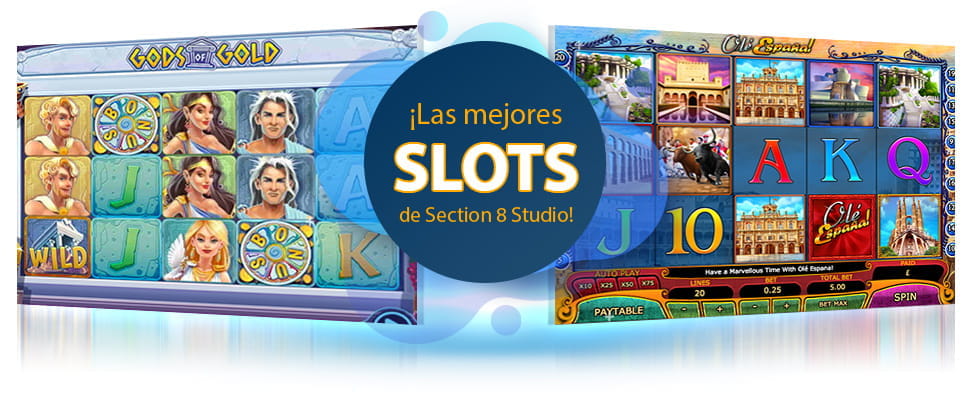 Zwei Slots aus dem Studio von Section 8.