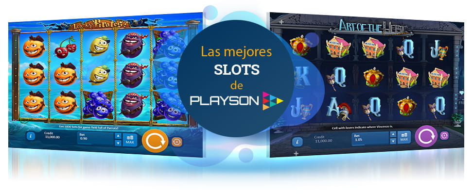 Bildschirme der besten Playson Slots im Online Casino Schweiz.