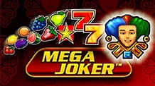 Cover des Mega Joker Slots von der Firma Novoline.