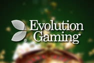 Logo des Casinospieleanbieters Evolution Gaming.