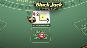 Las manos con Blackjack son pagadas al triple