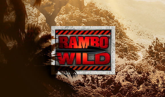 Portada de la tragaperras Rambo para Casino online.