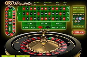 Partida a la ruleta 3D de Playtech desde la app de Merkurmagic.