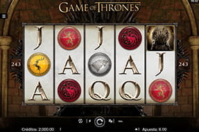 Portada de la slot Game of Thrones.