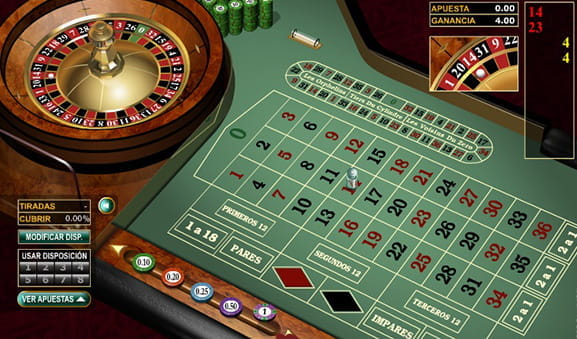 Spielen Sie das europäische Roulette Gold.