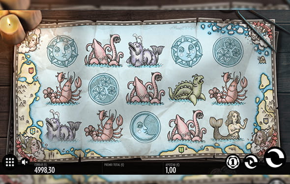 Spiel zum Slot 1429 Uncharted Seas von Thunderkick