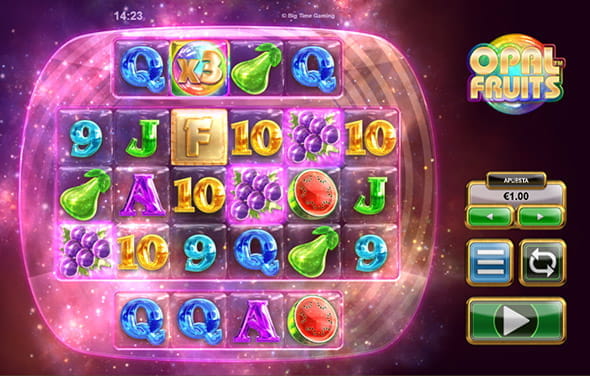 Spielen Sie den Opal Fruits Slot von Big Time Gaming im Casino Luckia.