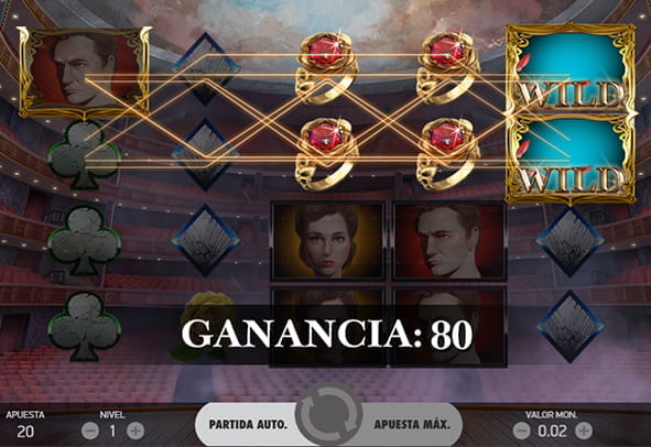 Imagen previa de la slot The Phantom's Curse. En el centro, un botón de Juega ahora para probar la versión demo.