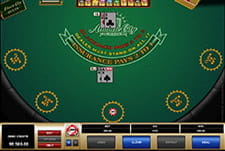 Vorschau auf die Gewinnhand beim Online Blackjack bei Interwetten