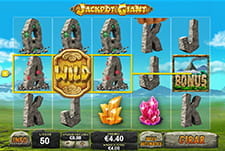 Pantalla principal de la slot Jackpot Giant