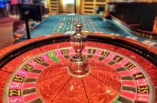 Ruleta en un casino.